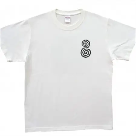 Tシャツ ふとまに 太占 麻炭 白 (半袖 150サイズ)【1619664】