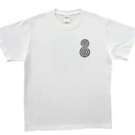 Tシャツ ふとまに 太占 麻炭 白 (半袖 Sサイズ)【1619666】