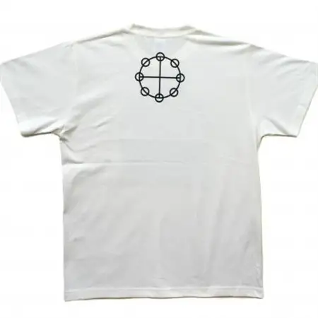 Tシャツ カタカムナ 麻炭 白 (半袖 160サイズ)【1619673】