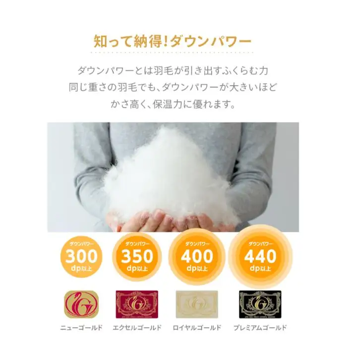 増量羽毛掛けふとん ダウン70% 1.4kg SDL