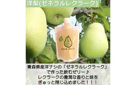 青森県産 飲むゼリー ゼネラルレクラーク（洋梨） （10個セット） 【なんぶ農援】 F21U-190