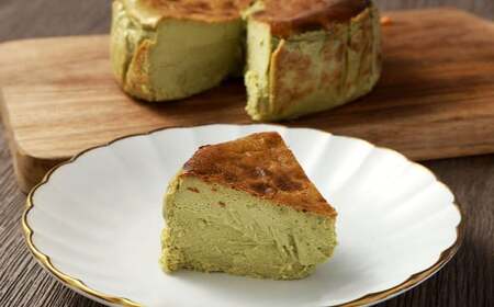 グルテンフリー！ 抹茶 バスクチーズケーキ 12cm×1個 バスクチーズ チーズケーキ