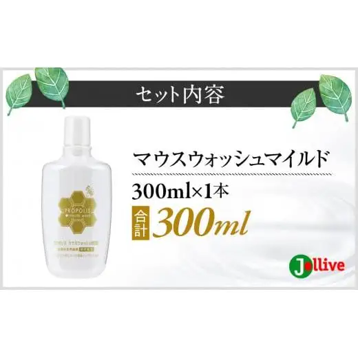 L01-031 マウスウォッシュマイルド300mL×1本