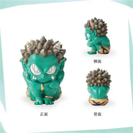 【ふるさと納税】MOMOTARO Figure 瀧下和之 氏「鬼フィギュア(緑)」【1618215】