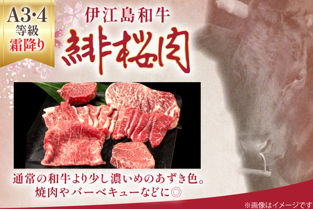牛肉 緋桜肉 焼肉 プレミアム セット 計1.6kg [イノベスタ 沖縄県 伊江村 ie47bde380003]