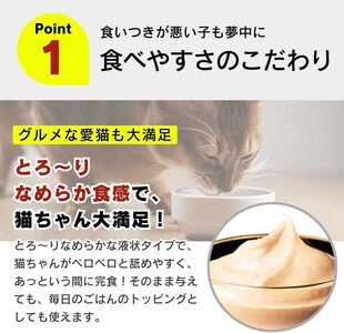 PLCとろりんおやつ 猫用（チキン）150g×48個_PLC とろりんおやつ 猫用 150g × 48個 チキン とろーり なめらか 液状タイプ キャップ付き スパウトパウチ お腹にやさしい 自然派 おやつ 福岡県 久留米市 〔Pf067-01〕