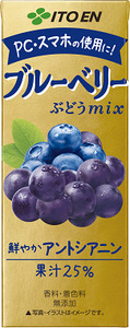 ブルーベリー飲料 紙パック ( 200ml × 24本 ) 伊藤園