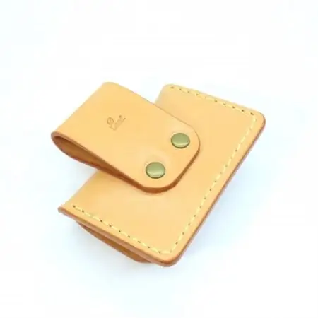 牛ヌメ革 ベルトポーチ型スマートキーケース(手縫い)【1497563】