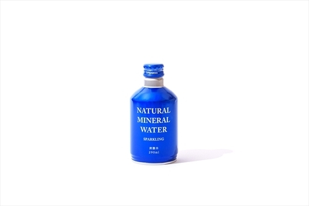 【定期便12ヶ月】Justice ナチュラルミネラルウォーターSparklingアルミボトル缶290ml×24本入り【 炭酸 炭酸水 ソーダ水 天然水 ミネラルウォーター 24本入り 神奈川県 山北町 】