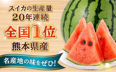 4月より発送 小玉すいか2玉 計4kg スイカ[AYAC046]