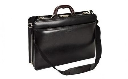 サドル牛革木手大開きダレス　22303-01(黒)