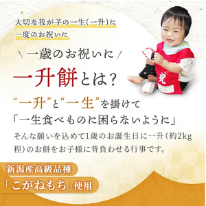 一升餅　お祝いセット