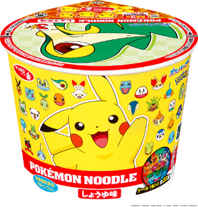 ポケモンヌードルカップラーメン 12食（しょうゆ味）