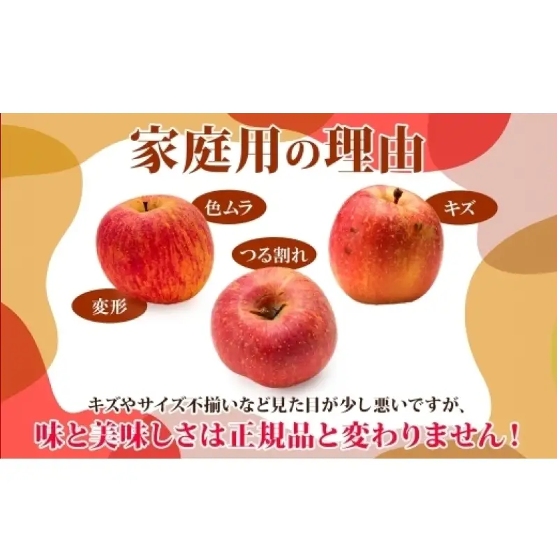 りんご 【9月・10月発送】家庭用 早生ふじ 約3kg　リンゴ 林檎 青森りんご 糖度 13度 甘い 酸味 デザート フルーツ 果物 お取り寄せ 産地直送 旬 季節限定 弘果物流 青森県 西目屋村 西目屋村産