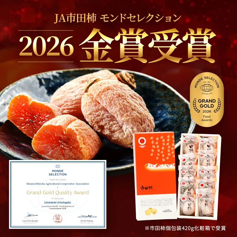 市田柿 個包装 10粒 化粧箱 約280g ＜2027年1月上旬～順次発送＞ＪＡみなみ信州ＤＭセンター | 長野県 飯田市