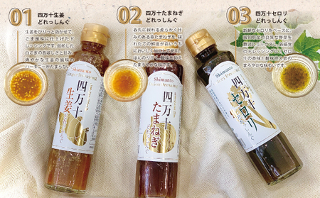 四万十どれっしんぐ 5本 入り セット おいしい 食卓 調味料 ドレッシング ソース サラダ 野菜 やさい まとめ買い グルメ お取り寄せ 母の日 父の日 敬老の日 贈り物 プレゼント ギフト 高知 高知県 四万十 四万十市 しまんと 26-100