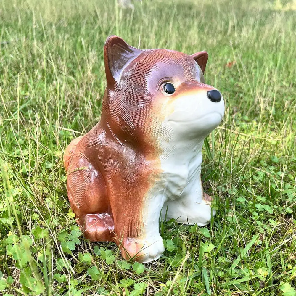 信楽焼　信楽焼 豆柴犬（茶）