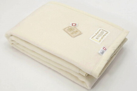 三井毛織 手洗いできる しっとり シルク毛布 シングル｜140×200cm 日本製