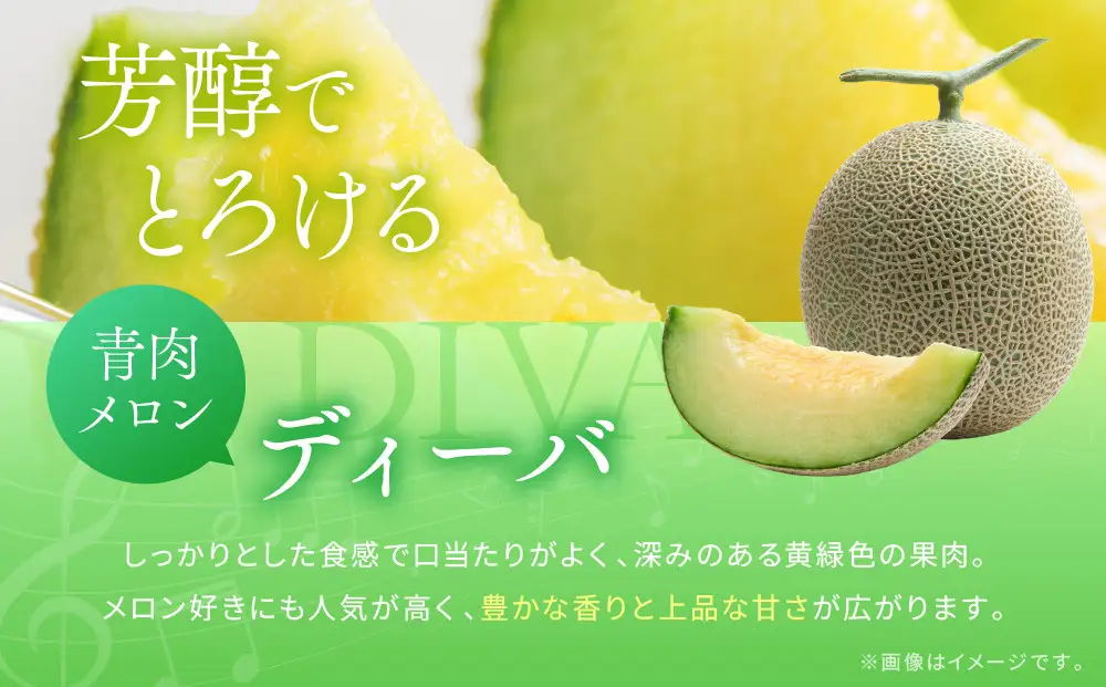 【先行予約】956.【ふるさと納税】青肉メロンディーバと赤肉メロンプリモレッドのセット ※日本全国配送可能  2026年10月上旬頃～11月上旬頃に順次発送予定