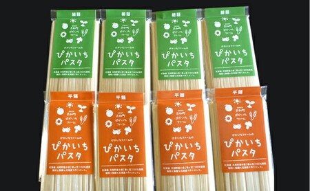 ぴかいちファームのぴかいちパスタセット(細麺・平麺) 麺類 