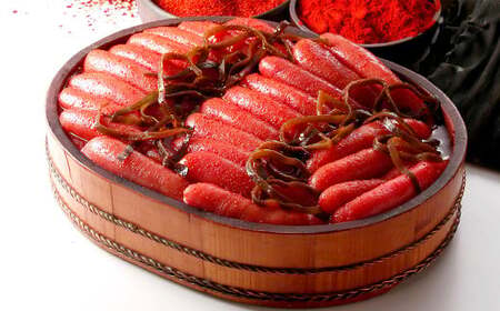 【訳あり】 無着色 昆布漬 辛子めんたい 1kg×1パック 辛子明太子 福岡県 明太子 冷凍