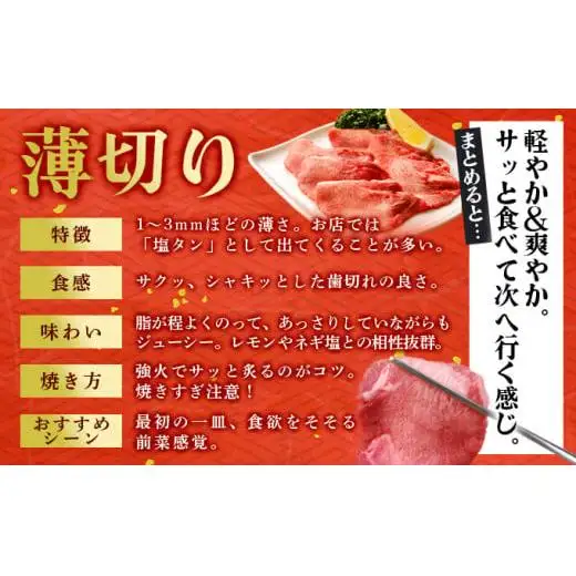 【訳あり】《薄切り》かみ 牛タン 2.1kg 