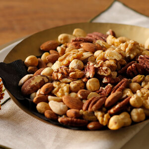 無塩 8種 素焼き ミックスナッツ 270g × 3袋 【 ミックスナッツ 】