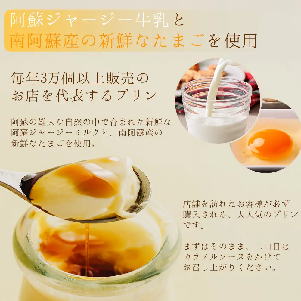 ギフトにもオススメ！ こだわりの濃厚プリン2種セット