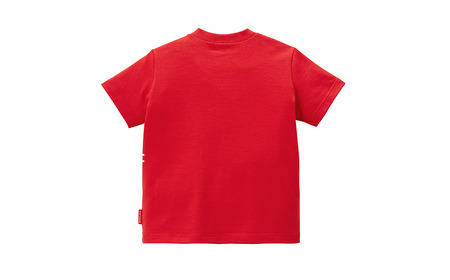 ミキハウス 丸ロゴ半袖Ｔシャツ （10-5229-577）【赤ー100】 AS43BI9-7