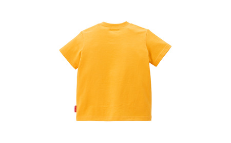 ミキハウス 丸ロゴ半袖Ｔシャツ （10-5229-577）【黄ー110】 AS43BI9-18