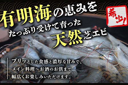 佐賀県有明海産 天然芝海老むき身(加熱用) 1kg(100g×10袋）｜海老 エビ 剥き 真海老 国産 加熱用 使い切り 水洗い不要 簡単調理 ストック 主婦に最適 佐賀県鹿島市 人気 送料無料　C-146