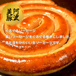 国産 豚肉 ぐるぐるソーセージ 750g (250g×3P) ウインナー ウインナー ウインナー