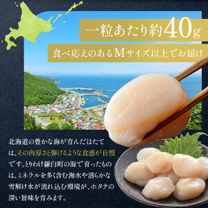 北海道産　ほたて　Mサイズ以上　500g ほたて