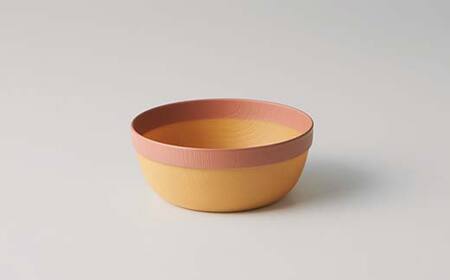 MUSUBI塗り分け 食器セット ピンク 山中漆器 山中塗 軽量 ナチュラル 自然 おしゃれ ギフト F6P-1976
