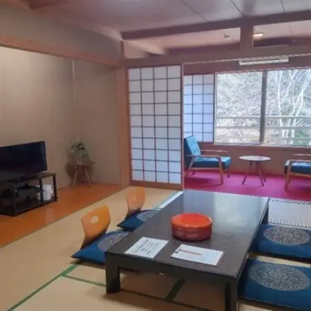 山梨県南部町秘湯「奥山温泉」宿泊券(1泊2食付き)5名様　10畳【1619602】