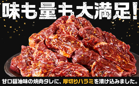 【父の日ギフト】オリジナル焼肉のタレ漬け　厚切り牛ハラミ　1200g | 父の日