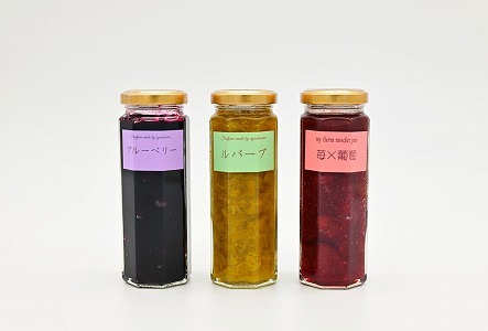 江口農園　果実ぎっしりジャム　3本セットD