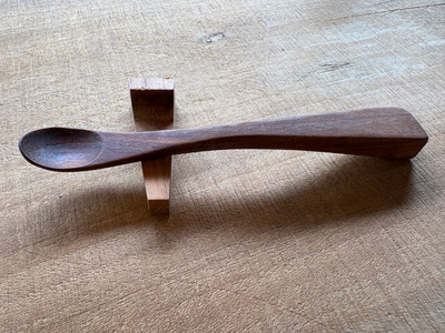 忍野工房　手作り雑貨「天然木のファーストテイクスプーン」