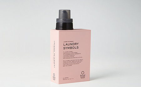 LAUNDRY SYMBOLS 2本セット ブルー×ピンク 山中漆器 山中塗 ランドリーボトル ディスペンサー おしゃれ ギフト F6P-3029