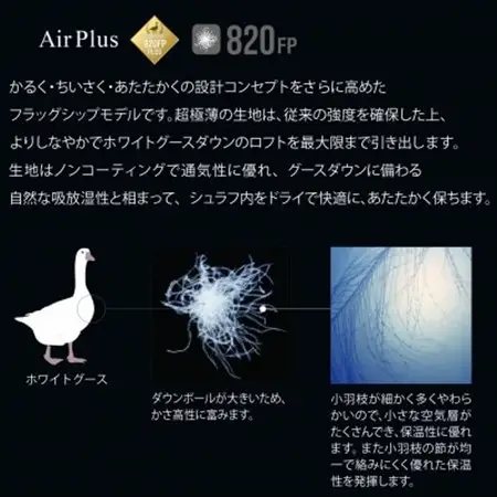 イスカ《シュラフ寝袋》エア プラス 280　登山やアウトドア・キャンプ、車中泊用です。【ISKOT】【1621044】