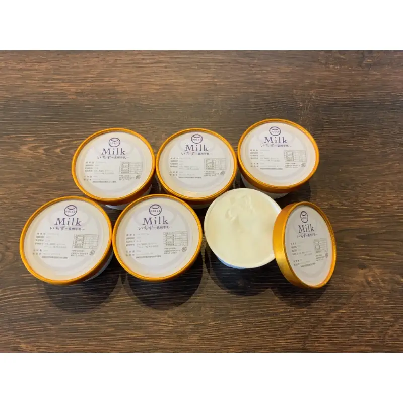 泉州ミルク 〜いちず〜 ジェラート 6個詰め合わせ　【112D-001】