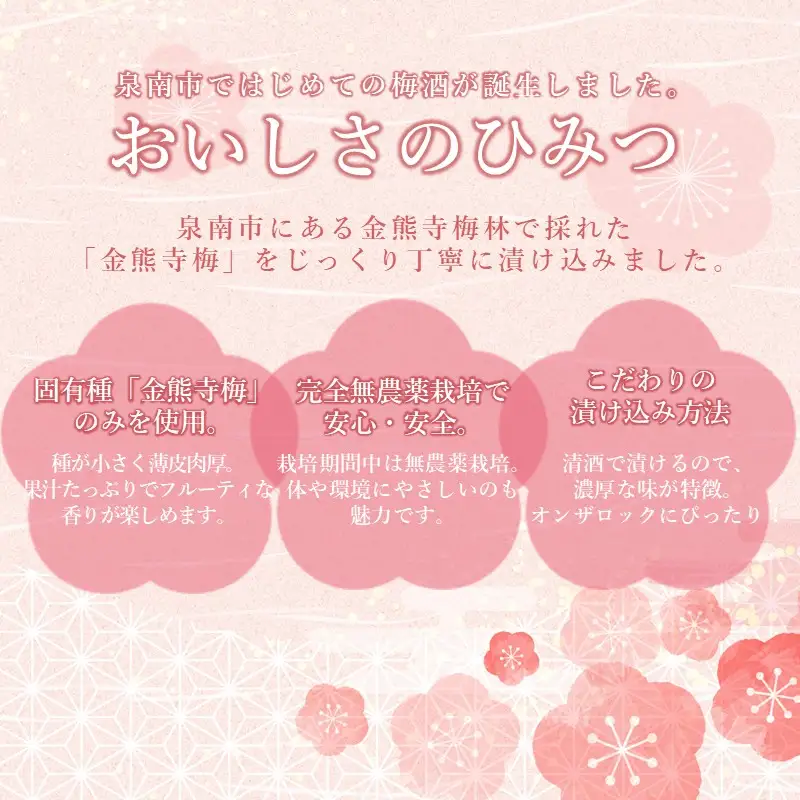 金熊寺梅酒2本セット（箱付き）【015D-025】