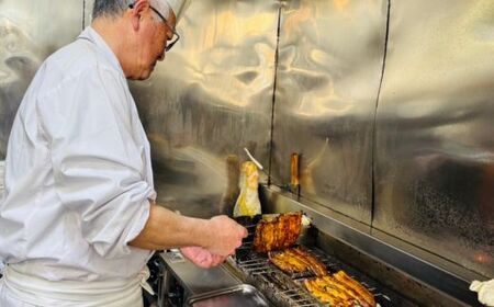 うなぎ　坂東太郎　白焼　1尾 ／ うなぎ 鰻 ウナギ 蒲焼 白焼 白焼き 坂東太郎 国産 千葉県 東庄町 送料無料