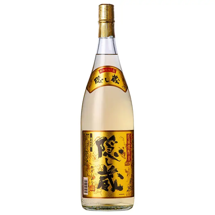 本格麦焼酎 隠し蔵 1.8L×1本 おつまみ付 25度 【00-023-78】
