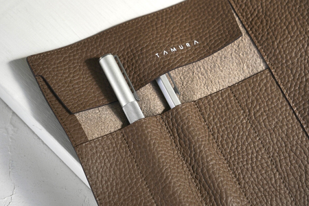 本革 ロールペンケース エトープ [2309]