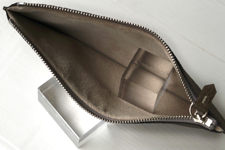 本革 薄型ペンケース エトープ [2317]