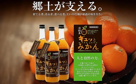 淡路島ギュッとみかん　720ｍL（6本入り）