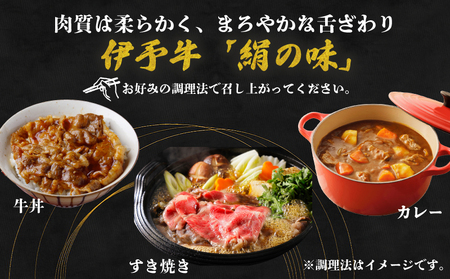 国産牛 黒毛和牛 細切れ 計800g 400g ×2パック 伊予牛 「 絹の味 」 全国農業協同組合連合会 愛媛県本部 牛 牛肉 ぎゅうにく お肉 肉 ブランド牛 高級 niku にく おにく すき焼き すきやき しゃぶしゃぶ 鍋 焼肉 牛丼 カレー アレンジ 美味しい 冷凍 特産品 国産 愛媛 宇和島 E036-193002