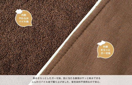 （今治タオルブランド認定）Fit-Useバスローブ　Mサイズ（シンプルグレー）【I003460MGY】