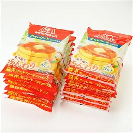 森永ホットケーキミックス　600g×14袋【1628514】